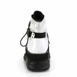 Demonia NEPTUNE-181 - Wht Vegan Leather Multi