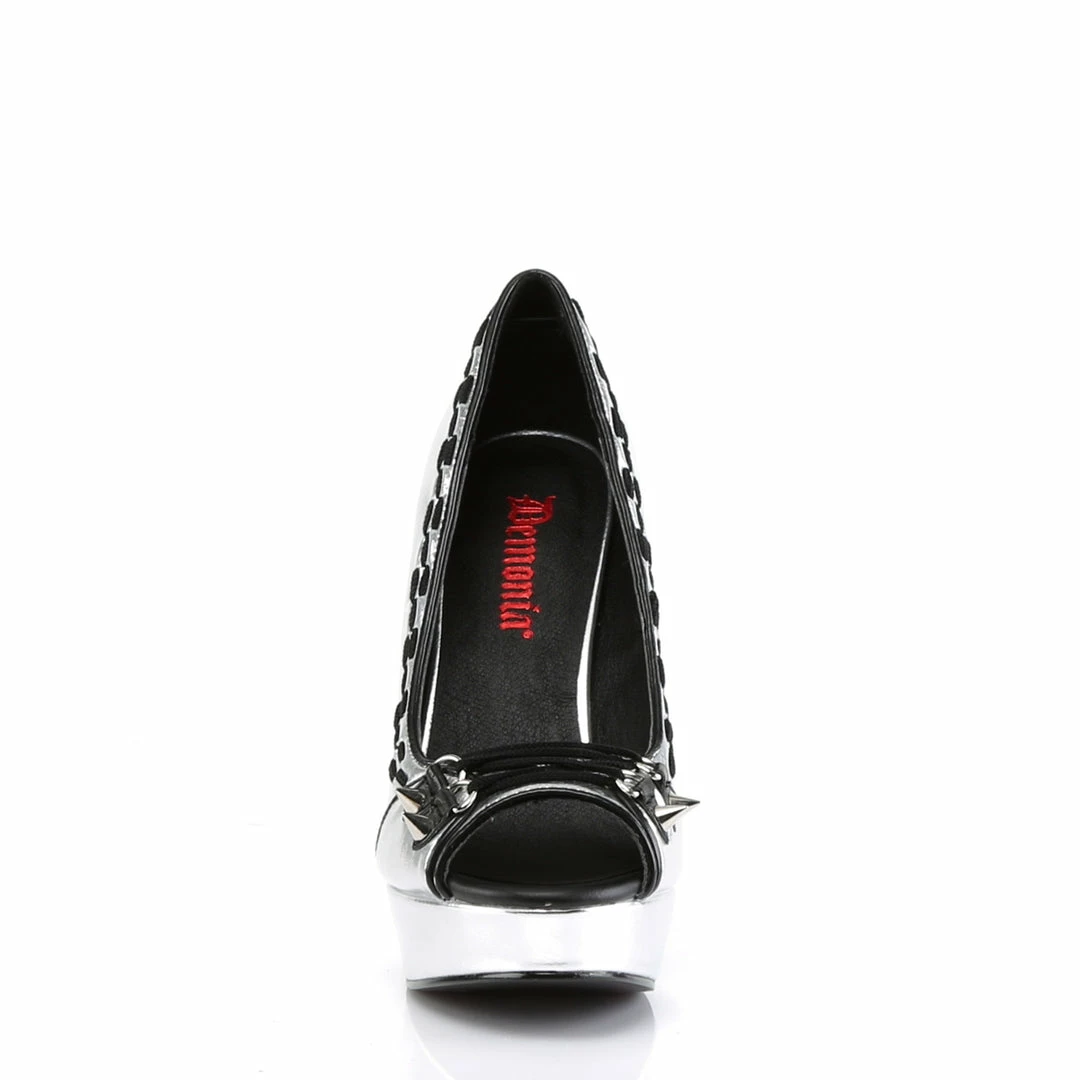 Demonia PIXIE-18 - Slv Vegan Leather Punk & Goth 4 Demonia PIXIE-18 - Slv Vegan Leather Punk & Goth