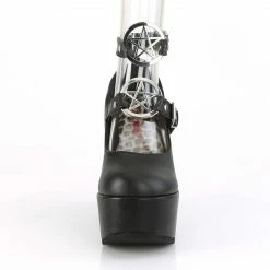 Demonia POISON-99-1 - Blk Vegan Leather Punk & Goth