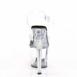 Pleaser RADIANT-708 - Clr-Blk/Clr Exotic Dancing