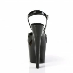 Pleaser RADIANT-709 - Blk Pat/Blk Exotic Dancing