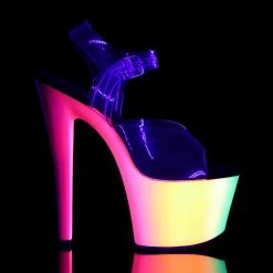 Pleaser RAINBOW-308UV - Clr/Neon Multi Exotic Dancing