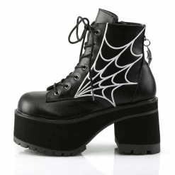 Demonia Punk & Goth RANGER-105 - Blk Vegan Leather