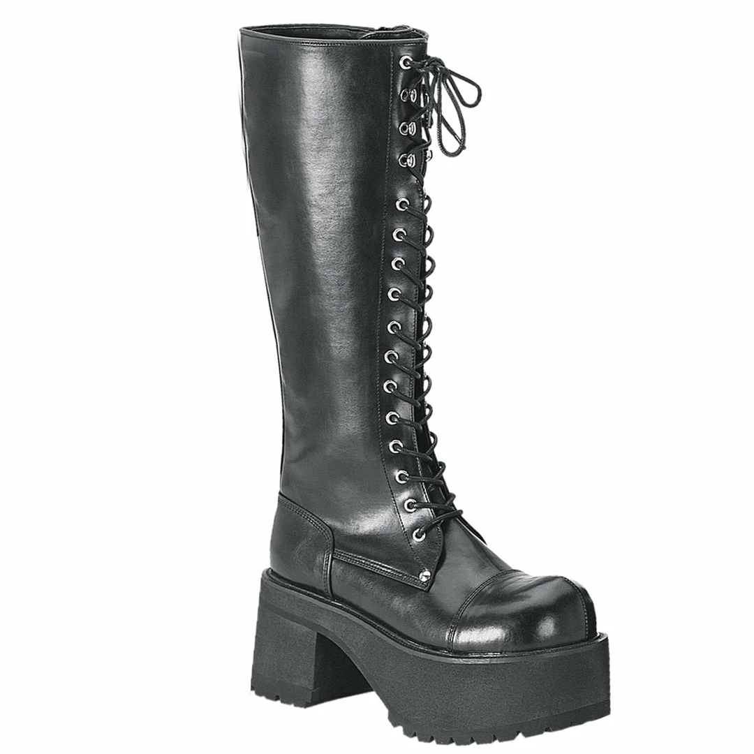 Demonia RANGER-302 - Blk Vegan Leather 3 Demonia RANGER-302 - Blk Vegan Leather