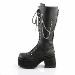 Demonia RANGER-303 - Blk Faux Leather Punk & Goth 9 Demonia RANGER-303 - Blk Faux Leather Punk & Goth