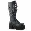 Demonia RANGER-303 - Blk Faux Leather Punk & Goth