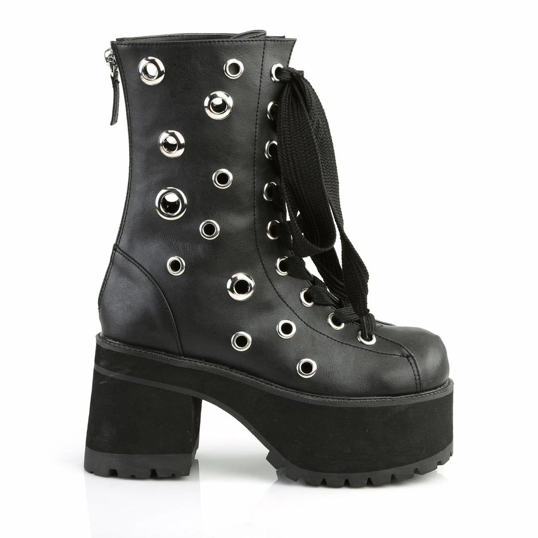 Demonia RANGER-310 - Blk Vegan Leather 7 Demonia RANGER-310 - Blk Vegan Leather