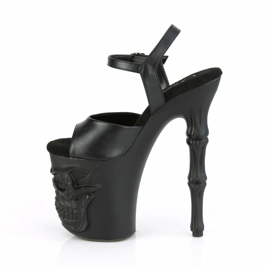 Pleaser RAPTURE-809 - Blk Faux Leather/Blk Matte 5 Pleaser RAPTURE-809 - Blk Faux Leather/Blk Matte