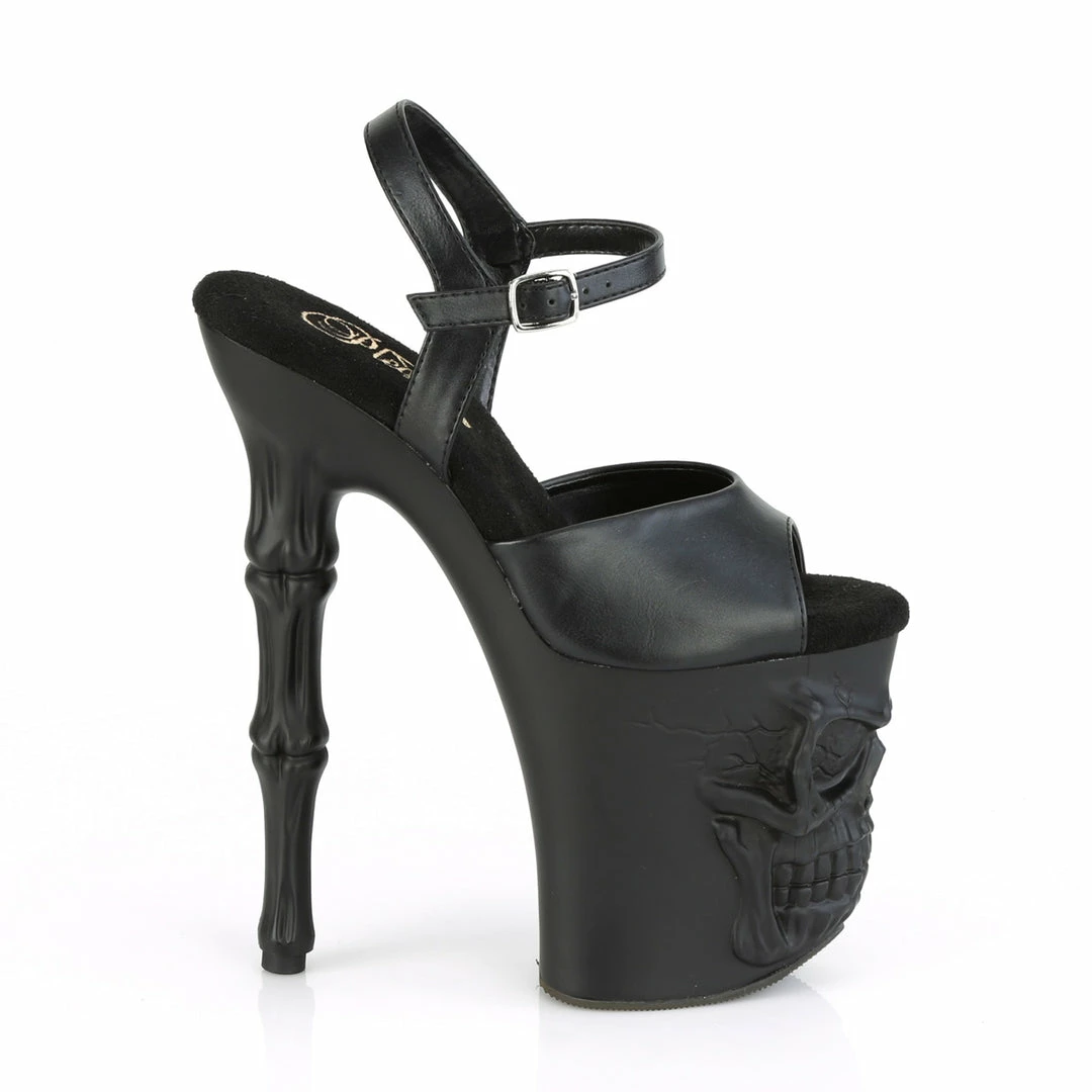 Pleaser RAPTURE-809 - Blk Faux Leather/Blk Matte 7 Pleaser RAPTURE-809 - Blk Faux Leather/Blk Matte