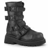 Demonia RENEGADE-55 - Blk Vegan Leather