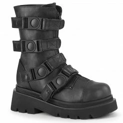 Demonia RENEGADE-55 - Blk Vegan Leather