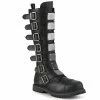 Demonia Punk & Goth RIOT-21MP - Blk Vegan Leather 2 Demonia Punk & Goth RIOT-21MP - Blk Vegan Leather