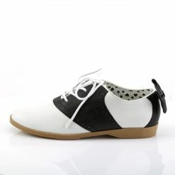 Funtasma Costume & Theme SADDLE-53 - Blk-Wht Pu