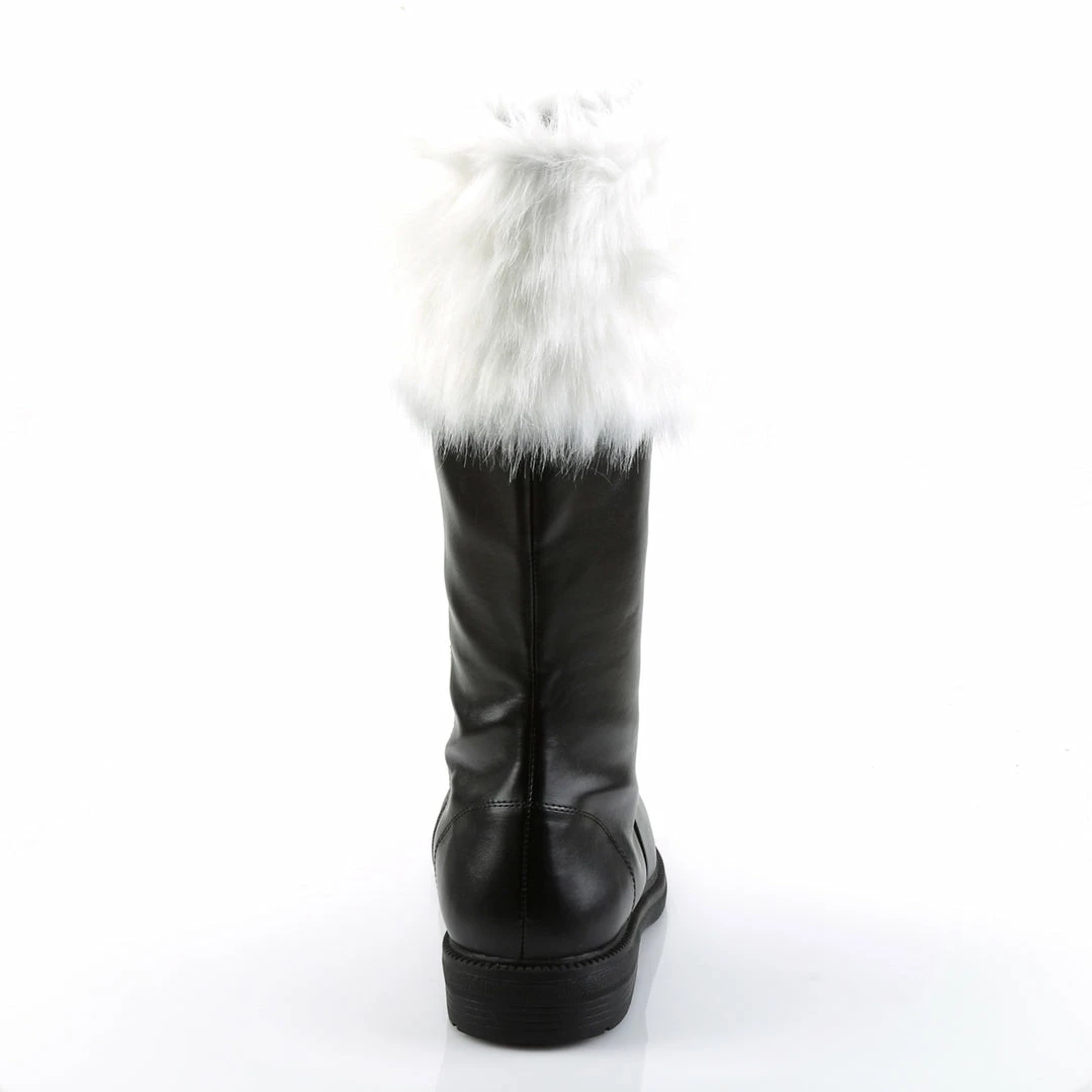 Funtasma Costume & Theme SANTA-100 - Blk Pu-Wht Faux Fur 6 Funtasma Costume & Theme SANTA-100 - Blk Pu-Wht Faux Fur