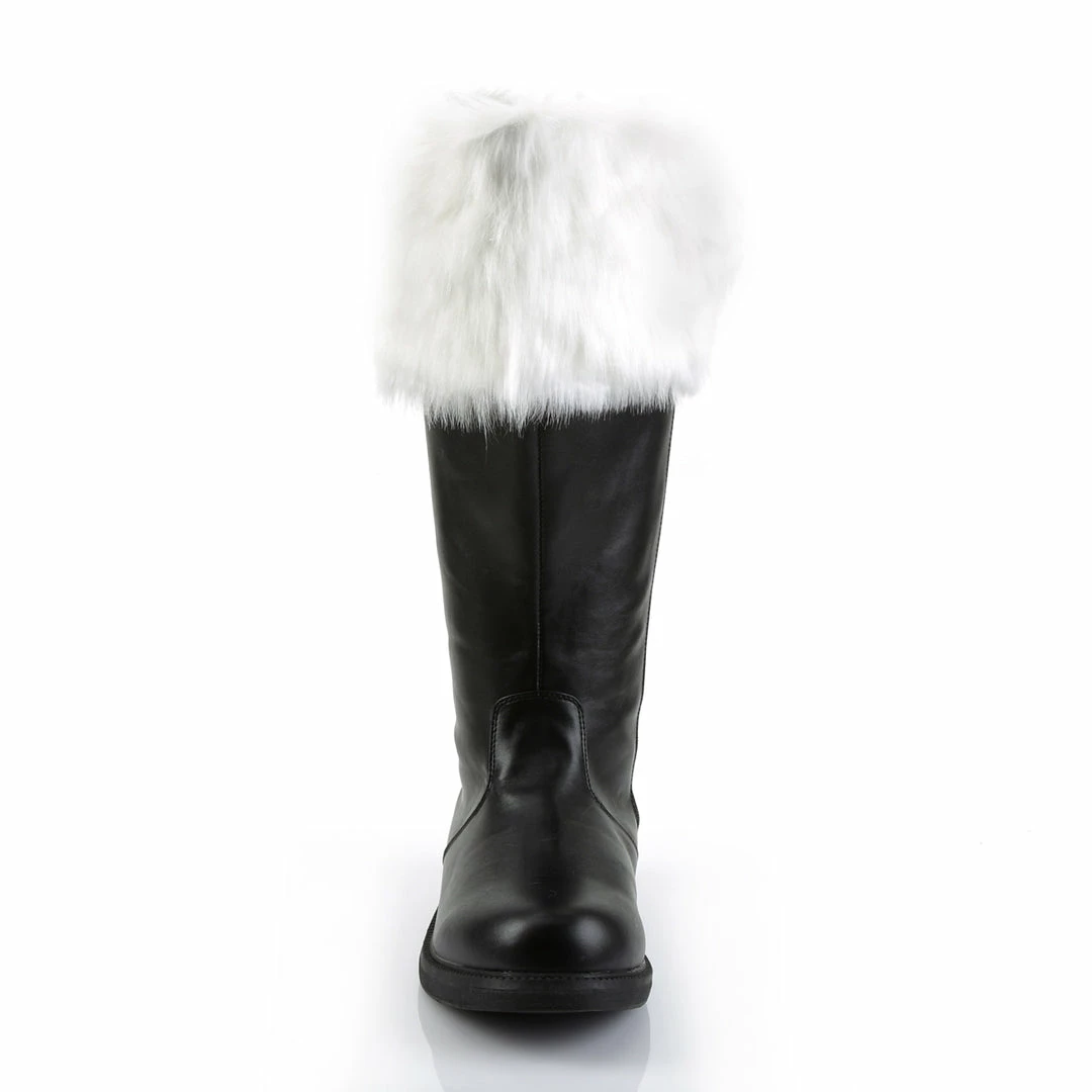 Funtasma Costume & Theme SANTA-106WC - Blk Pu-Wht Faux Fur 4 Funtasma Costume & Theme SANTA-106WC - Blk Pu-Wht Faux Fur
