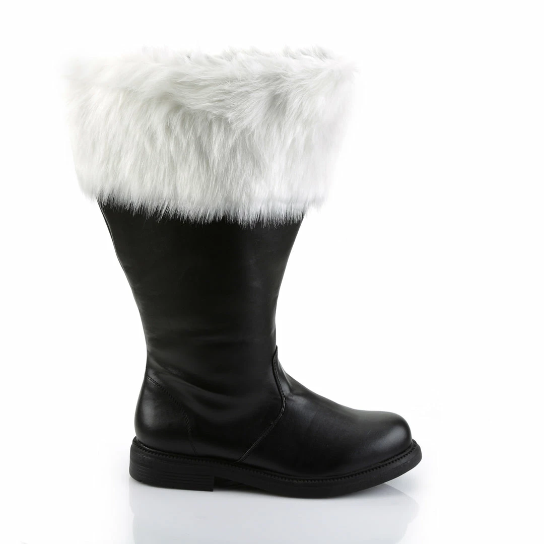 Funtasma Costume & Theme SANTA-106WC - Blk Pu-Wht Faux Fur 7 Funtasma Costume & Theme SANTA-106WC - Blk Pu-Wht Faux Fur