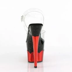 Pleaser SCALLOP-708-2HGM - Clr/Blk-Red Hologram 10 Pleaser SCALLOP-708-2HGM - Clr/Blk-Red Hologram