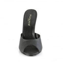 Pleaser SEDUCE-101 - Blk Faux Leather