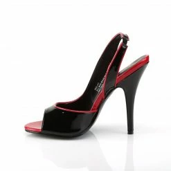 Pleaser SEDUCE-117 - Blk-Red Pat 9 Pleaser SEDUCE-117 - Blk-Red Pat