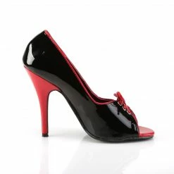 Pleaser SEDUCE-216 - Blk-Red Pat
