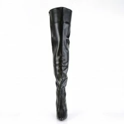 Pleaser SEDUCE-3010 - Blk Faux Leather