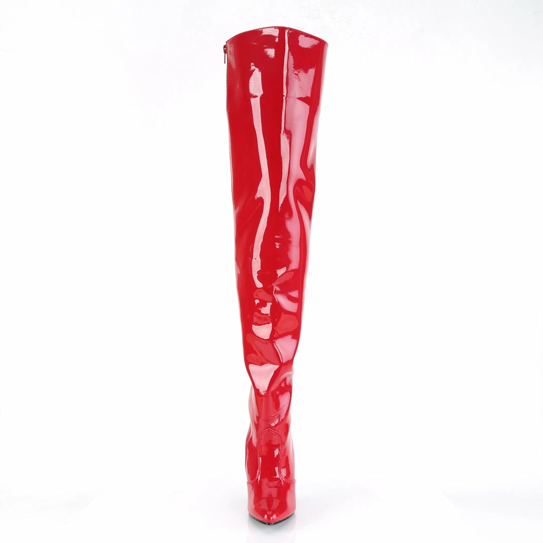 Pleaser SEDUCE-3010 - Red Pat 4 Pleaser SEDUCE-3010 - Red Pat