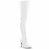 Pleaser Drag Queen SEDUCE-3010 - Wht Pat