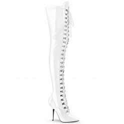 Pleaser SEDUCE-3024 - Wht Pat