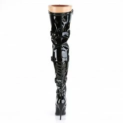 Pleaser SEDUCE-3028 - Blk Str Pat
