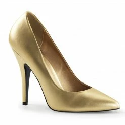 Pleaser SEDUCE-420 - Gold Faux Leather
