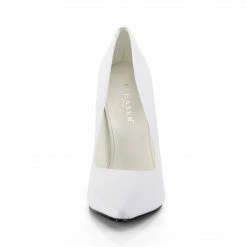 Pleaser SEDUCE-420 - Wht Faux Leather