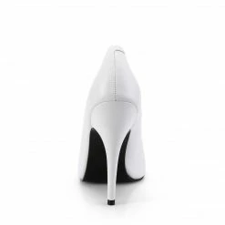 Pleaser SEDUCE-420 - Wht Faux Leather