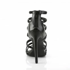 Pleaser SEXY-15 - Blk Faux Leather