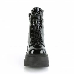 Demonia SHAKER-52 - Blk Patent Punk & Goth 8 Demonia SHAKER-52 - Blk Patent Punk & Goth