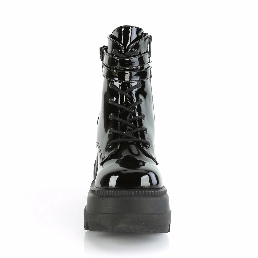Demonia SHAKER-52 - Blk Patent Punk & Goth 4 Demonia SHAKER-52 - Blk Patent Punk & Goth