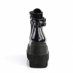 Demonia SHAKER-52 - Blk Hologram Punk & Goth 10 Demonia SHAKER-52 - Blk Hologram Punk & Goth