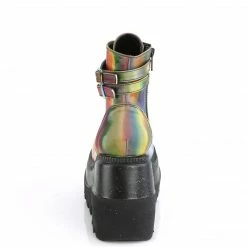 Demonia Punk & Goth SHAKER-52 - Rainbow Reflective