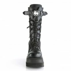 Demonia SHAKER-70 - Blk Vegan Leather Punk & Goth