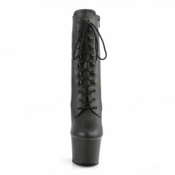Pleaser SKY-1020 - Blk Faux Leather/Blk Matte