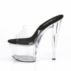 Pleaser SKY-301 - Clr-Blk/Clr