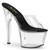 Pleaser SKY-301 - Clr-Blk/Clr