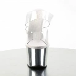 Pleaser Exotic Dancing SKY-302 - Clr/Slv Chrome