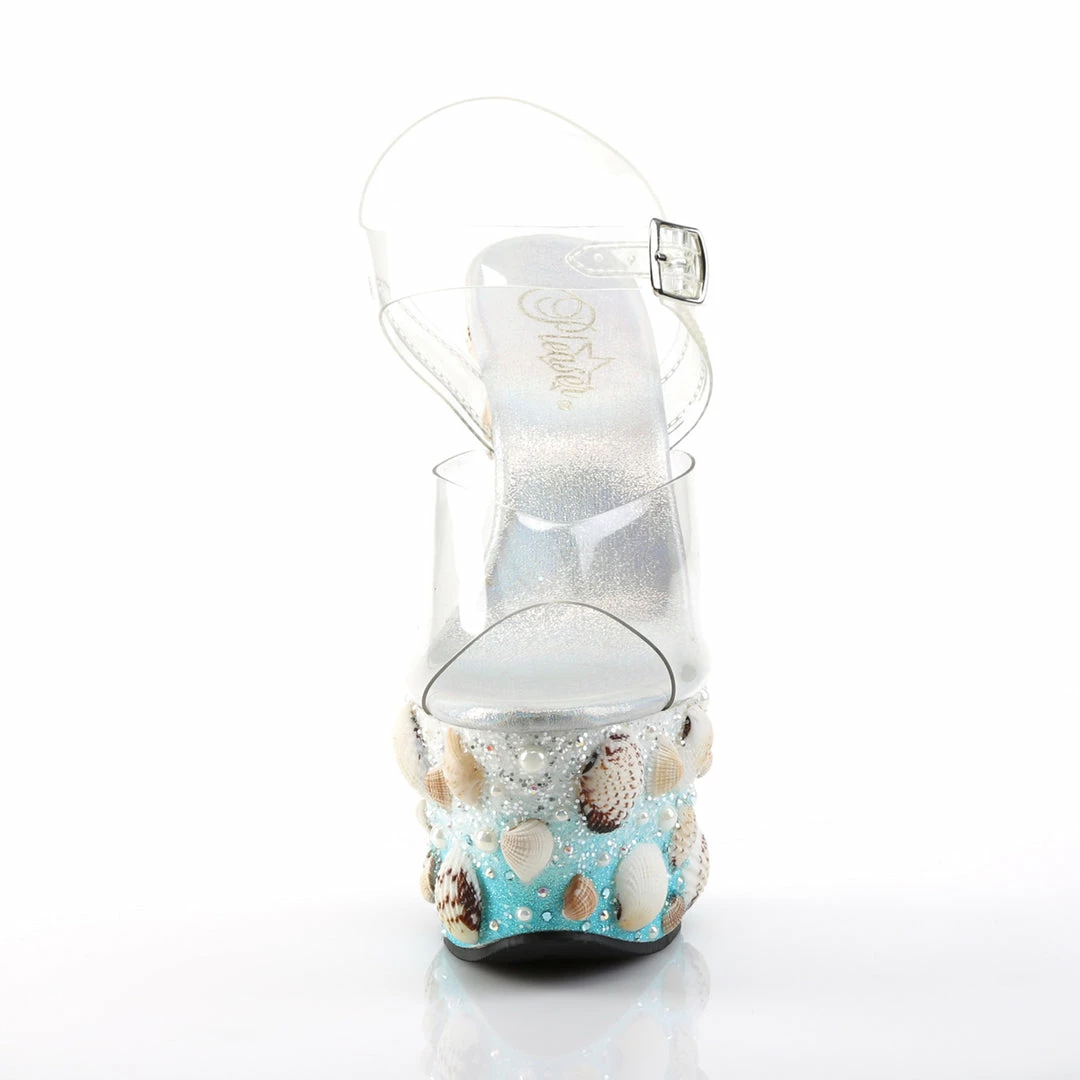 Pleaser Exotic Dancing SKY-308MERMD - Clr/Lt. Blue Glitters 4 Pleaser Exotic Dancing SKY-308MERMD - Clr/Lt. Blue Glitters