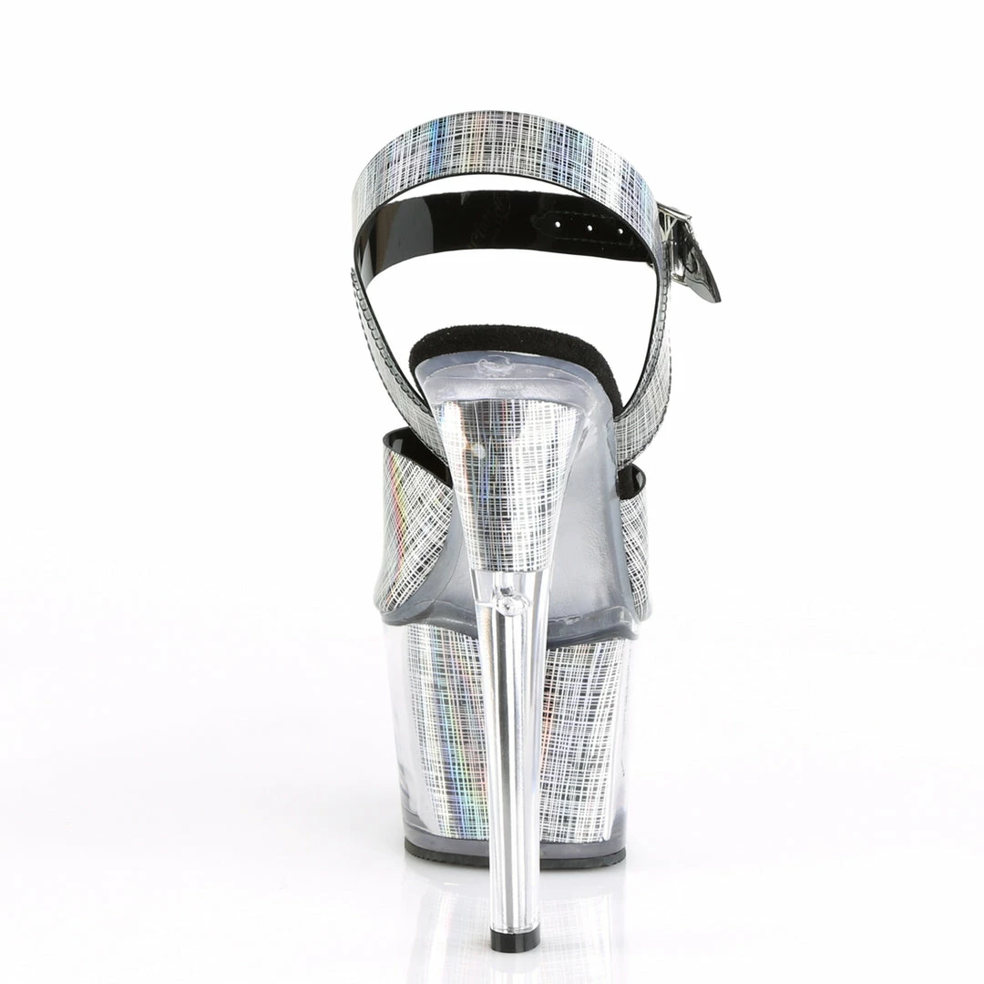 Pleaser SKY-308N-CRHM - Blk Hologram TPU/Blk Hologram 6 Pleaser SKY-308N-CRHM - Blk Hologram TPU/Blk Hologram