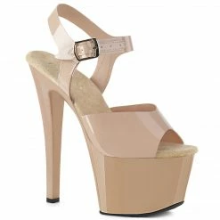 Pleaser SKY-308N - Cream (Jelly-Like) TPU/Cream