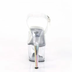 Pleaser SKY-308N-RBH - Clr Hologram TPU/Clr