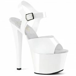 Pleaser SKY-308N - Wht (Jelly-Like) TPU/Wht