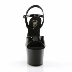 Pleaser SKY-309 - Blk Pat/Blk Exotic Dancing