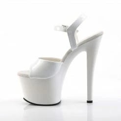 Pleaser SKY-309 - Wht Pat/Wht