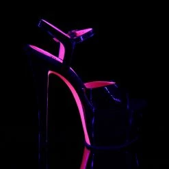 Pleaser SKY-309TT - Blk Pat/Blk-Neon H. Pink Exotic Dancing 11 Pleaser SKY-309TT - Blk Pat/Blk-Neon H. Pink Exotic Dancing